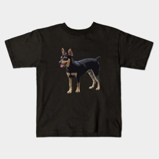 pinscher doberman Kids T-Shirt